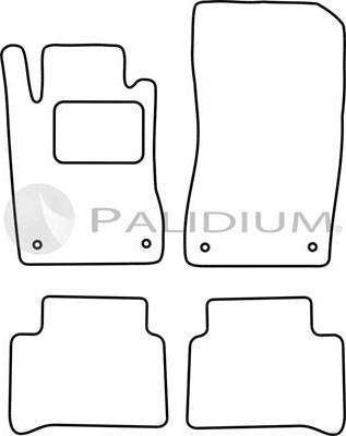 Ashuki PAL18-0954 - Floor Mat Set car-mod.net