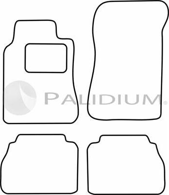Ashuki PAL18-0952 - Floor Mat Set car-mod.net