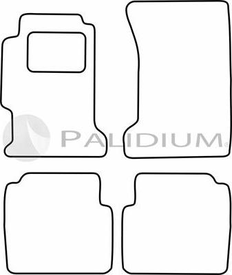 Ashuki PAL18-0553 - Floor Mat Set car-mod.net