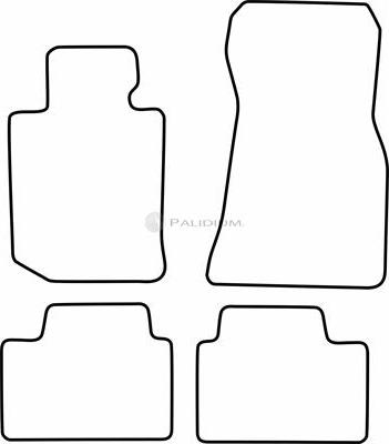 Ashuki PAL18-0098 - Floor Mat Set car-mod.net