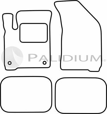 Ashuki PAL18-0377 - Floor Mat Set car-mod.net