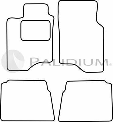 Ashuki PAL18-1035 - Floor Mat Set car-mod.net