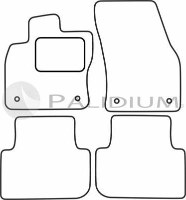Ashuki PAL18-1847 - Floor Mat Set car-mod.net