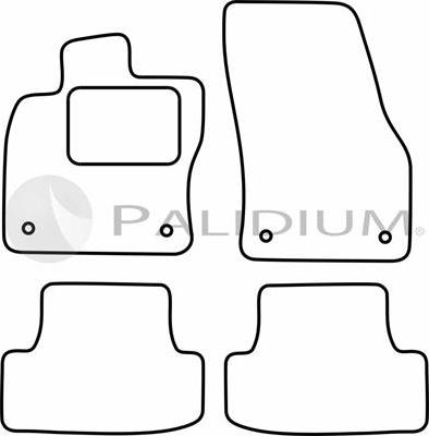 Ashuki PAL18-1874 - Floor Mat Set car-mod.net