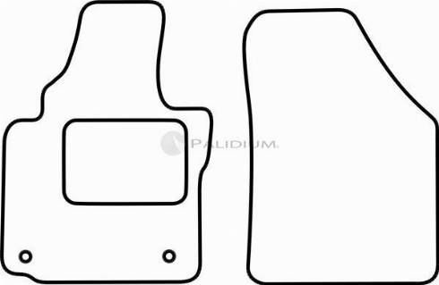 Ashuki PAL18-1789 - Floor Mat Set car-mod.net
