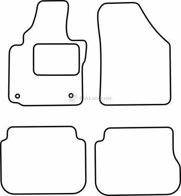 Ashuki PAL18-1785 - Floor Mat Set car-mod.net