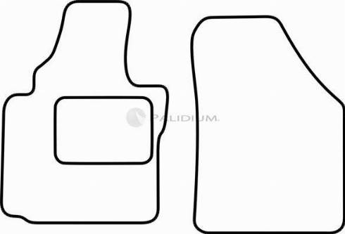 Ashuki PAL18-1788 - Floor Mat Set car-mod.net