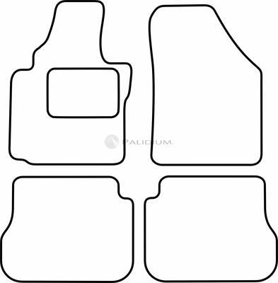 Ashuki PAL18-1787 - Floor Mat Set car-mod.net