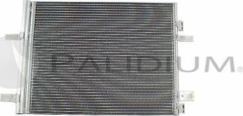 Ashuki PAL12-0021 - Condenser, air conditioning car-mod.net