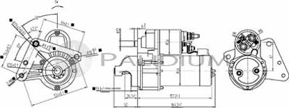Ashuki PAL17-1004 - Starter car-mod.net