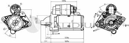Ashuki PAL17-1008 - Starter car-mod.net