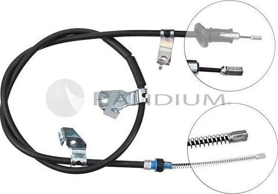 Ashuki PAL3-1467 - Cable, parking brake car-mod.net