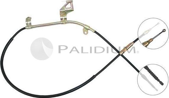 Ashuki PAL3-1567 - Cable, parking brake car-mod.net