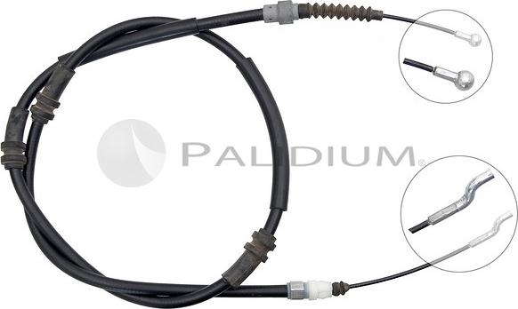 Ashuki PAL3-1688 - Cable, parking brake car-mod.net