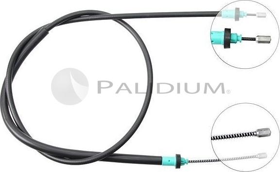 Ashuki PAL3-1115 - Cable, parking brake car-mod.net