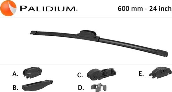 Ashuki PAL7-2600 - Wiper Blade car-mod.net