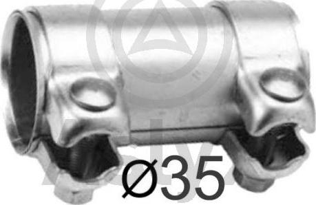 Aslyx AS-541000 - Pipe Connector, exhaust system car-mod.net