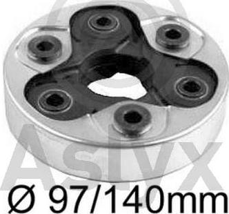 Aslyx AS-506553 - Flexible disc, propshaft joint car-mod.net