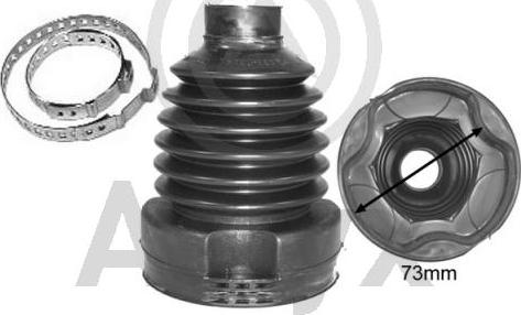 Aslyx AS-501382 - Bellow, drive shaft car-mod.net