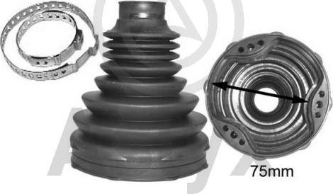Aslyx AS-501376 - Bellow, drive shaft car-mod.net