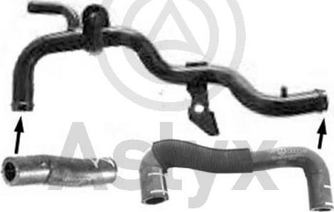 Aslyx AS-503421 - Radiator Hose car-mod.net