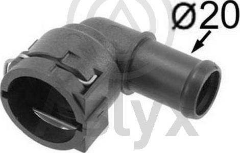 Aslyx AS-502224 - Coolant Flange car-mod.net