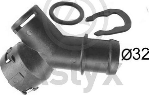 Aslyx AS-535835 - Coolant Flange car-mod.net