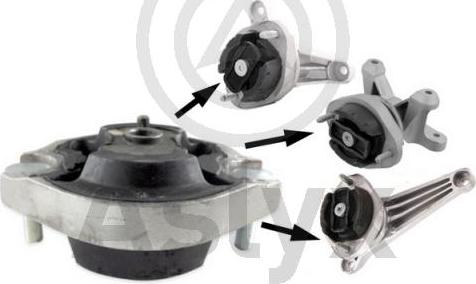 Aslyx AS-521290 - Holder, engine mounting car-mod.net