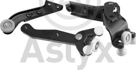 Aslyx AS-521222 - Roller Guide, sliding door car-mod.net