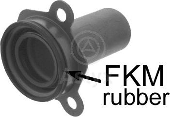 Aslyx AS-104424 - Guide Tube, clutch car-mod.net