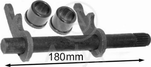 Aslyx AS-105708 - Release Set, clutch operation car-mod.net