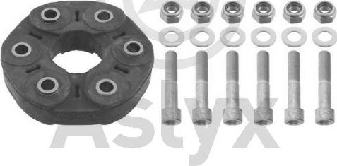 Aslyx AS-203164 - Flexible disc, propshaft joint car-mod.net