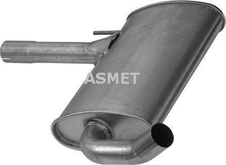 Asmet 04.041 - Middle Silencer car-mod.net