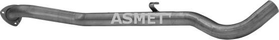 Asmet 04.048 - Exhaust Pipe car-mod.net