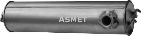 Asmet 04.047 - Middle Silencer car-mod.net