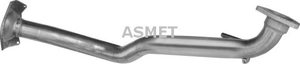 Asmet 04.105 - Exhaust Pipe car-mod.net