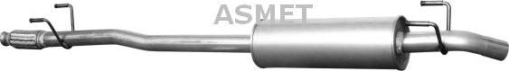 Asmet 04.102 - End Silencer car-mod.net