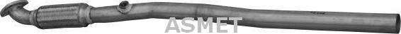 Asmet 05.228 - Exhaust Pipe car-mod.net