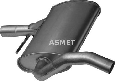 Asmet 03.037 - Middle Silencer car-mod.net