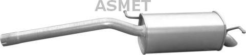 Asmet 03.077 - End Silencer car-mod.net