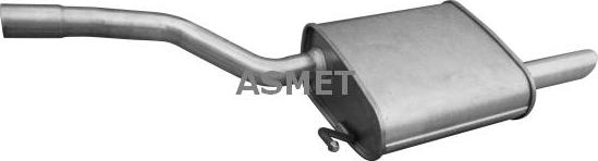 Asmet 03.133 - End Silencer car-mod.net