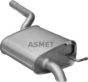 Asmet 03.120 - End Silencer car-mod.net