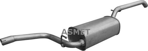 Asmet 07.259 - End Silencer car-mod.net