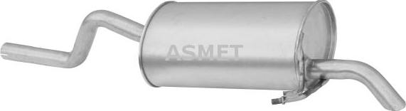 Asmet 10.067 - End Silencer car-mod.net