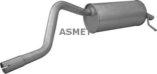 Asmet 10.149 - End Silencer car-mod.net