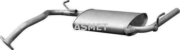 Asmet 11.036 - End Silencer car-mod.net