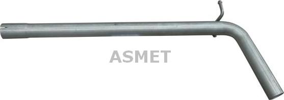 Asmet 21.033 - Exhaust Pipe car-mod.net