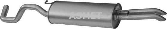 Asmet 21.026 - End Silencer car-mod.net