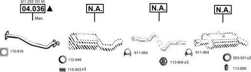 Asmet VA034160 - Exhaust System car-mod.net