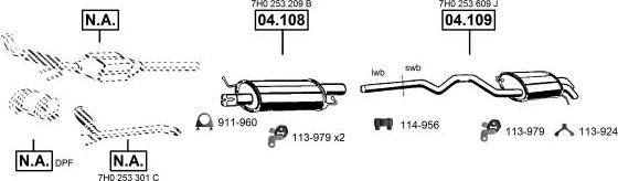 Asmet VA038860 - Exhaust System car-mod.net